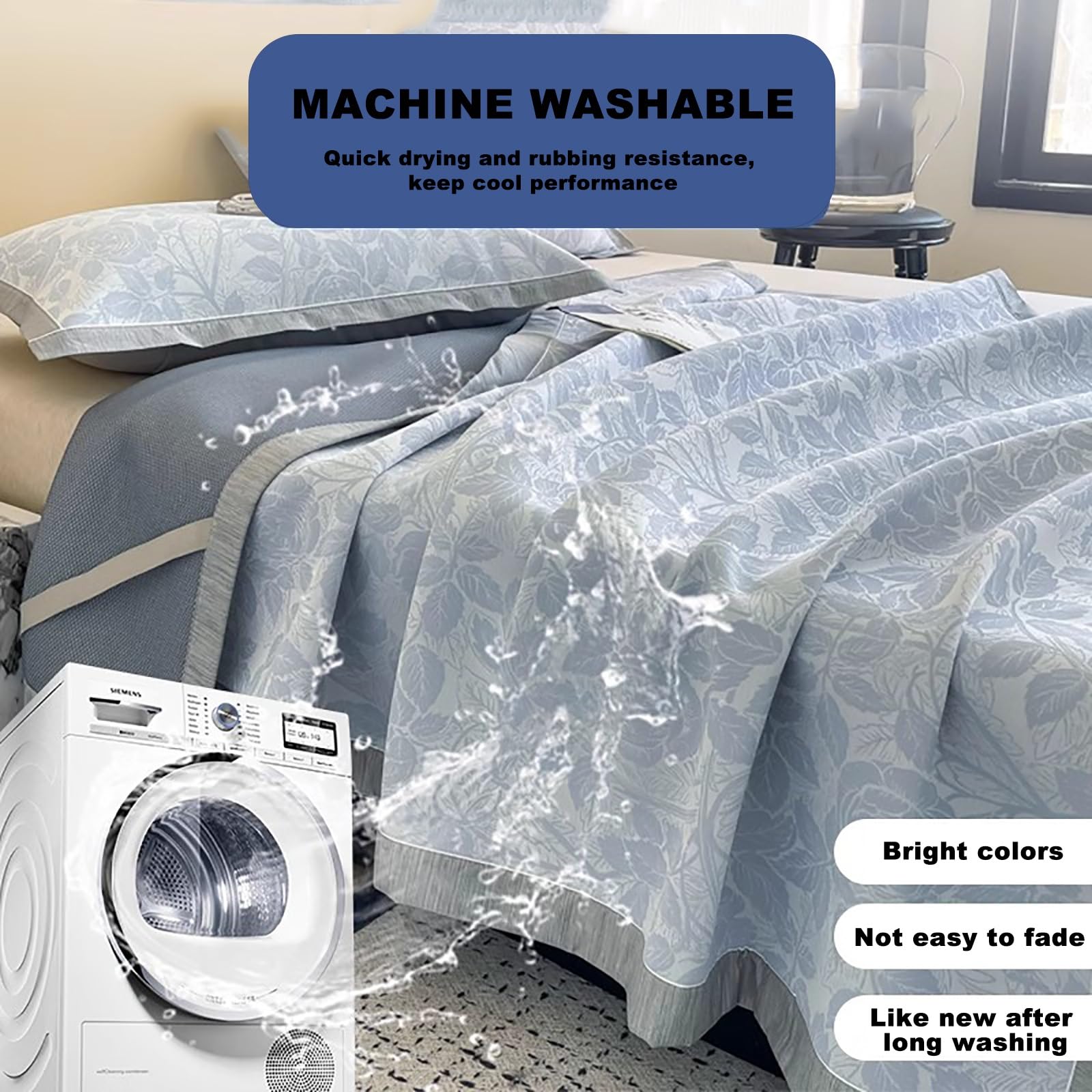 Cool Bedding Mat, Cooling Mattress Pad for Hot Sleeper, Ultra Cold